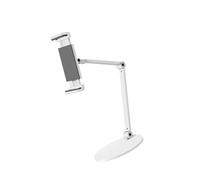 CAZSTYK Support de tablette en aluminium avec base antidérapante rotative à 360° pour appareils de 4,7 à 12,9 pouces