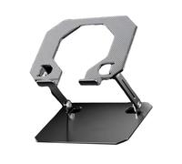 CAZSTYK Support de tablette pliable pour bureau avec tension réglable et dissipation de la chaleur pour support de tablette 11"/12"
