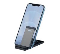 CAZSTYK Support de téléphone portable pliable en alliage d'aluminium avec angles réglables pour smartphones