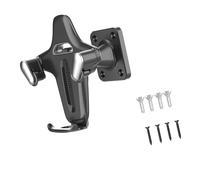 CAZSTYK Support mural réglable en ABS pour smartphone Double fixation mains douche cuisine salle de bain support de téléphone