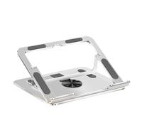 CAZSTYK Support pliable pour ordinateur portable avec 7 réglages d'inclinaison - Design ergonomique - Pour bureau, maison et voyage - Jusqu'à 17,3"