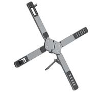 CAZSTYK Support pliable pour ordinateur portable avec coussinet en silicone antidérapant pour appareils de 17" 5 réglages de hauteur