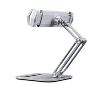 CAZSTYK Support portable pour tablettes avec poignées antidérapantes et positionnement flexible pour le travail, le divertissement, les jeux, le téléphone et les tablettes