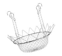 CAZSTYK Support universel pour pots de fleurs pour intérieur et extérieur - Convient aux conteneurs de 30,5 à 45,7 cm avec chaîne réglable pour pots de fleurs