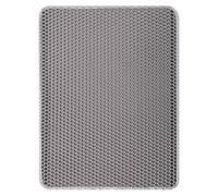 CAZSTYK Tapis de sable simple à entretenir qui recueille efficacement la litière et se replie pour économiser de l'espace lorsqu'il n'est pas nécessaire