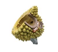 CAZSTYK Tunnel de crevettes pour aquariums - Accessoire Durians Pommes de pin - Paysage pour scènes sous-marines naturelles - Durabilité - Décoration d'aquariums