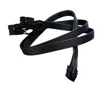 CAZSTYK Universals Câble d'alimentation GPU 12VHPWR vers 2 x 8 broches avec design anti-brûlure pour construction douanière 60 cm de long