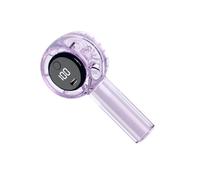 CAZSTYK Ventilateur multifonction à affichage numérique - Refroidissement efficace - 1200 mAh - Puissant pour les voyages et l'extérieur