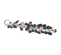 CAZSTYK Vigne de Fleur de Rose Artificielle pour améliorer la, B | Vigne de roses en résine délicate avec tiges de fer flexibles, pour maison de poupée 1 / 12, décoration de scène de