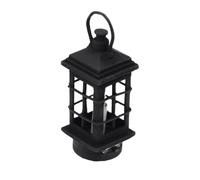 CAZSTYK Vintage Dollhouses Miniature Handlamp 1/12 Scale Portable Lamp with Real Light Effect for Decoration Lighting