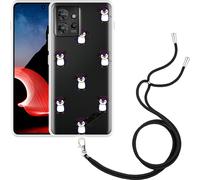 Cazy Chaîne de portable Coque Compatible avec Motorola ThinkPhone Chiller comme un pingouin