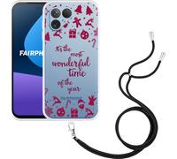 Cazy Chaîne de téléphone portable Coque Compatible avec Fairphone 5 Most Wonderful Time