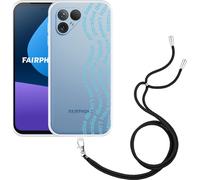 Cazy Chaîne de téléphone portable Coque Compatible avec Fairphone 5 Tropical Paradise