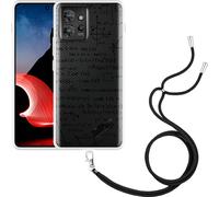 Cazy Chaîne de téléphone portable Coque Compatible avec Motorola ThinkPhone Mathématiques Noir