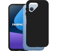 Cazy Coque Compatible avec Fairphone 5 Coque en Silicone - Coque Flexible - Noir