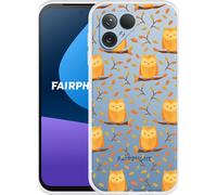 Cazy coque Compatible avec Fairphone 5 hiboux mignons