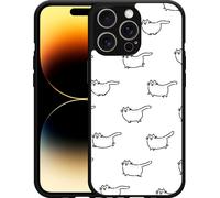 Cazy Coque Compatible avec iPhone 14 Pro Max Amour mon chat