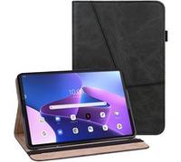 Cazy Coque Compatible avec Lenovo Tab M10 Plus Gen 3 - Business Housse Étui de Protection Noir G