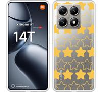 Cazy Coque compatible avec Xiaomi 14T Coque en Silicone - Starlight Charm
