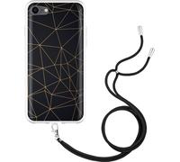 Cazy Étui avec chaîne Compatible avec iPhone 8 - Luxe