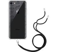 Cazy Étui avec chaîne Compatible avec iPhone SE 2022 - Circuits de Formule 1