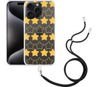 Cazy Étui avec cordon adapté à l'iPhone 15 Pro Max Étui avec cordon - Starlight Charm