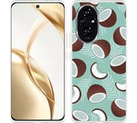 Cazy Housse adaptée à Honor 200 Housse en silicone - Noix de coco