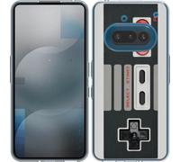 Cazy Housse adaptée à Nothing Phone (3a) Housse en silicone Classique du contrôleur