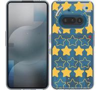 Cazy Housse adaptée à Nothing Phone (3a) Housse silicone - Starlight Charm