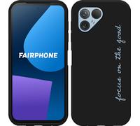 Cazy Housse adaptée au Fairphone 5 Housse silicone noire - Focus On The Good