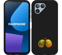 Cazy Housse adaptée au Fairphone 5 Housse silicone noire - Mango Mates