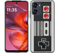 Cazy Housse adaptée au Motorola Moto G05 Housse en silicone - Classique du contrôleur