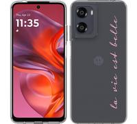 Cazy Housse adaptée au Motorola Moto G05 Housse silicone - La Vie Est Belle