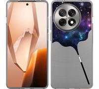 Cazy Housse adaptée au OnePlus 13R Housse en silicone Baguette magique de galaxie