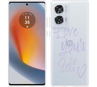 Cazy Housse adaptée au Oppo Find X8 Pro Housse en silicone - Aime-toi toi-même