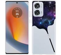 Cazy Housse adaptée au Oppo Find X8 Pro Housse silicone - Baguette magique galaxie