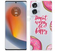 Cazy Housse adaptée au Oppo Find X8 Pro Housse silicone - Donut Worry