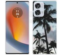 Cazy Housse adaptée au Oppo Find X8 Pro Housse silicone - Palmiers
