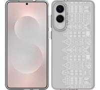 Cazy Housse adaptée au Samsung Galaxy S25 Edge Housse en silicone - Maisons de canal I