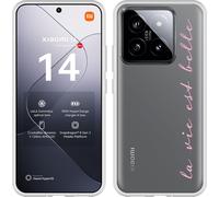 Cazy Housse adaptée au Xiaomi 14 Housse en silicone - La Vie Est Belle