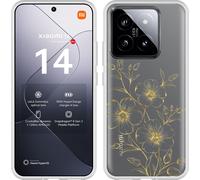 Cazy Housse adaptée au Xiaomi 14 Housse en silicone - Mystic Flower