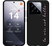 Cazy Housse adaptée au Xiaomi 14 Housse silicone noir - La Vie Est Belle