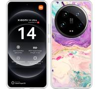Cazy Housse adaptée au Xiaomi 14 Ultra Housse en silicone - Couleurs de rêve
