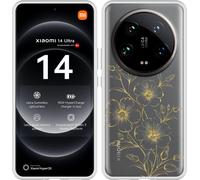 Cazy Housse adaptée au Xiaomi 14 Ultra Housse en silicone - Mystic Flower