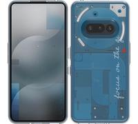 Cazy Housse adaptée pour Nothing Phone (3a) Housse silicone Focus On The Good