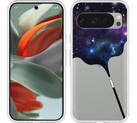 Cazy Housse Compatible avec Google Pixel 9 / 9 Pro Baguette magique Galaxie