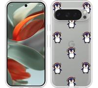 Cazy Housse Compatible avec Google Pixel 9 / 9 Pro Chiller comme un pingouin
