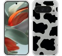 Cazy Housse Compatible avec Google Pixel 9 / 9 Pro Taches de vache