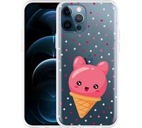 Cazy Housse Compatible avec iPhone 12 Pro - Cône de glace