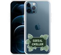 Cazy Housse Compatible avec iPhone 12 Pro - Serial Chiller